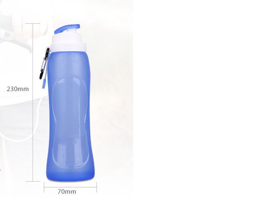 Foldable & Fearless: The Silicone Sports Bottle
