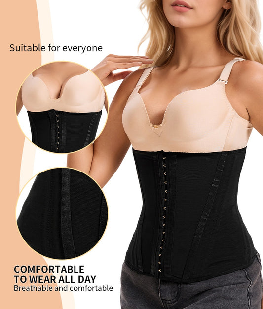Women’s Strapless Waist Mesh Trainer – Colombian Faja Corset Shapewear