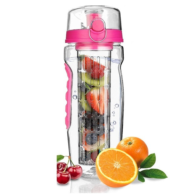 The Ultimate Infusion Bottle: BPA-Free Fruit Infuser for Sports, Hiking, and Travel