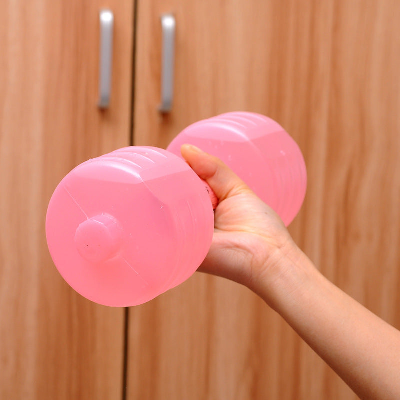 Portable Water Dumbbells | Slimming & Yoga Training Equipment