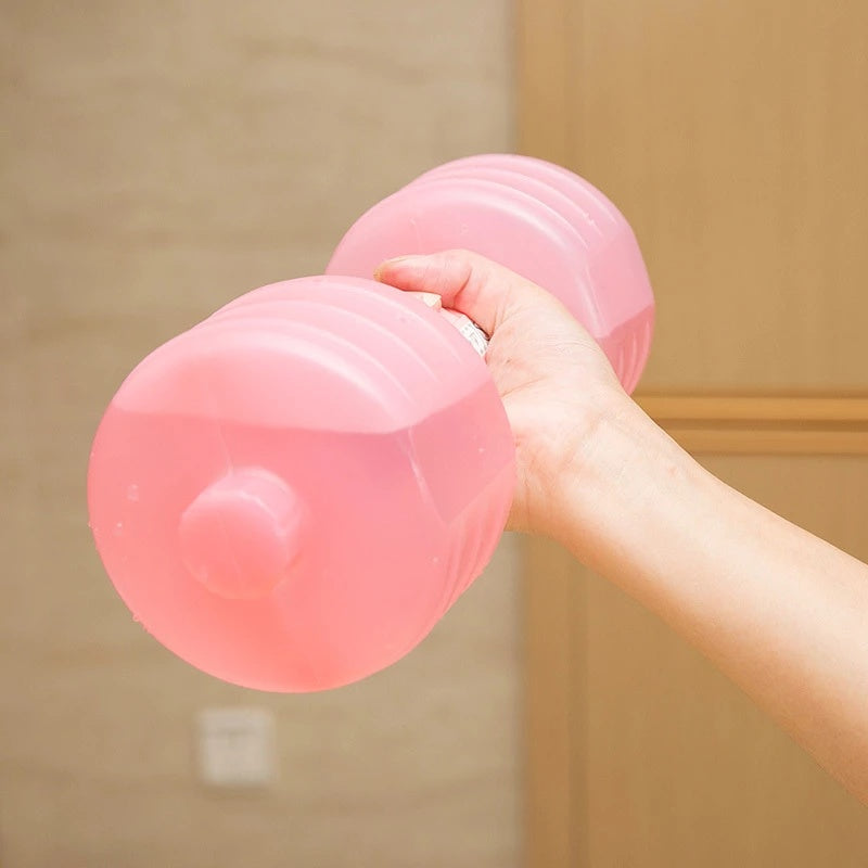Portable Water Dumbbells | Slimming & Yoga Training Equipment