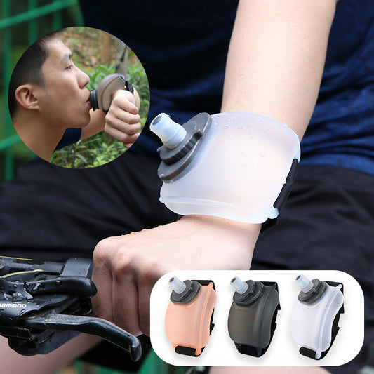 HydroRun Wrist Water Bottle | Portable Sports Flask