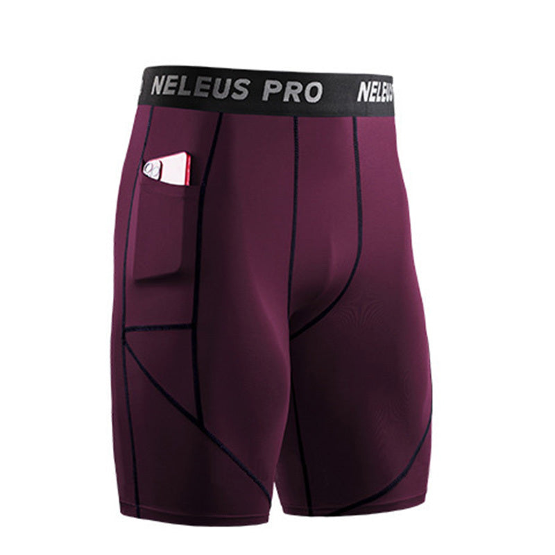 Men’s Outdoor Running Shorts with Fitness Leggings