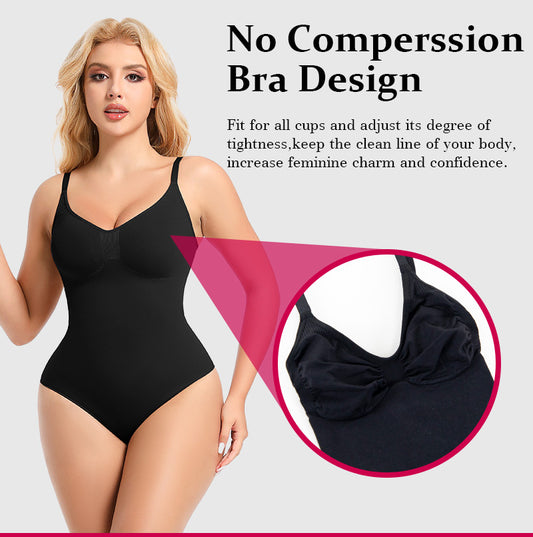 Plus-Size Seamless Boyshorts Shapewear – Slimming Faja Body Sculptor for Women