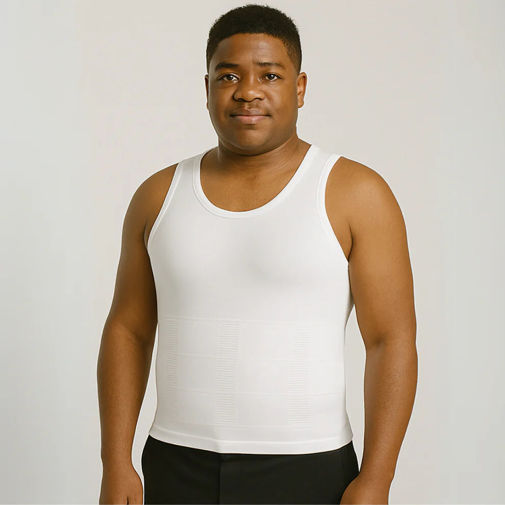 Men's Slimming Compression Vest – Tummy Shaper